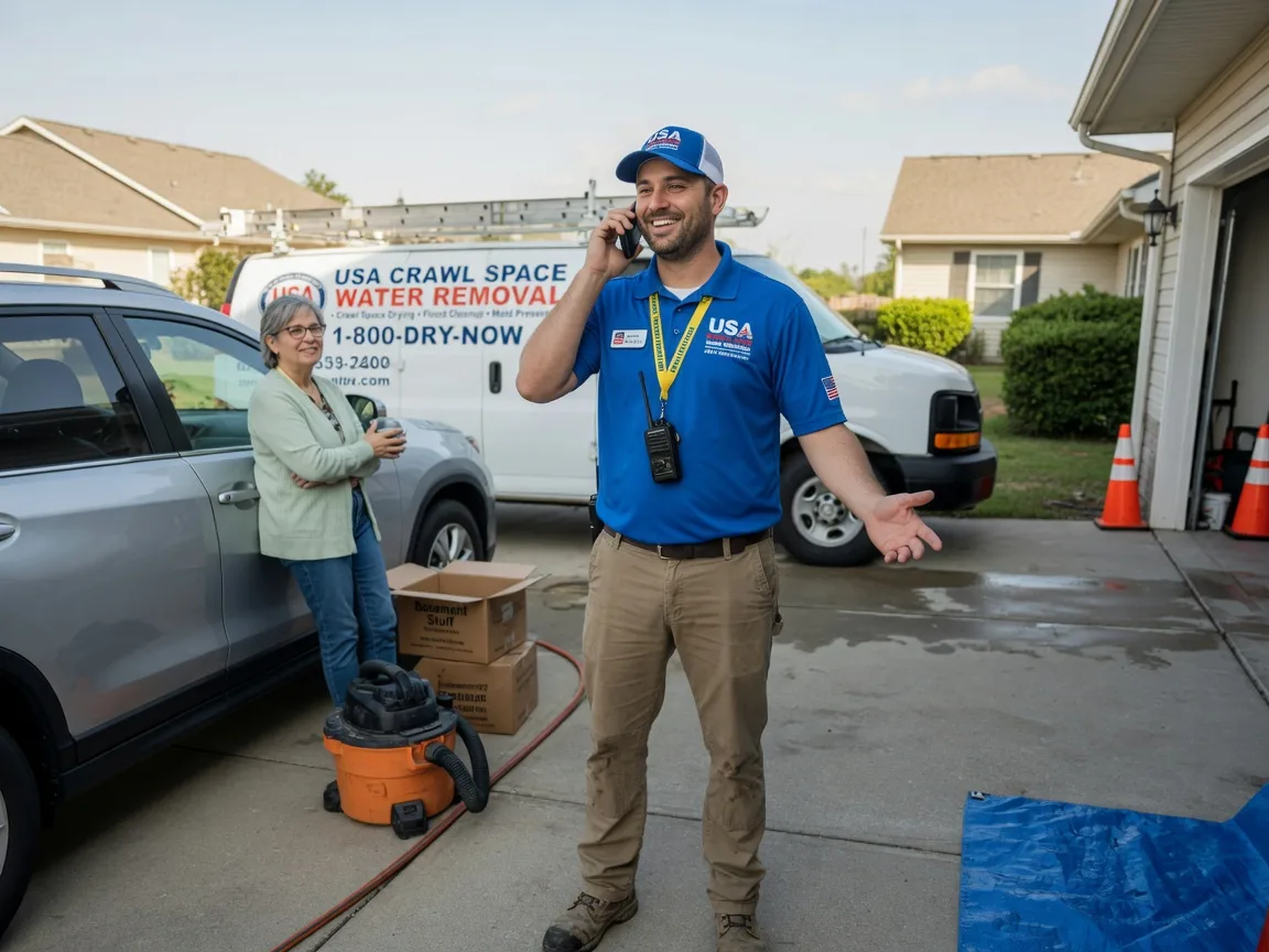 Crawl Space Water Removal Conway, NC FAQs